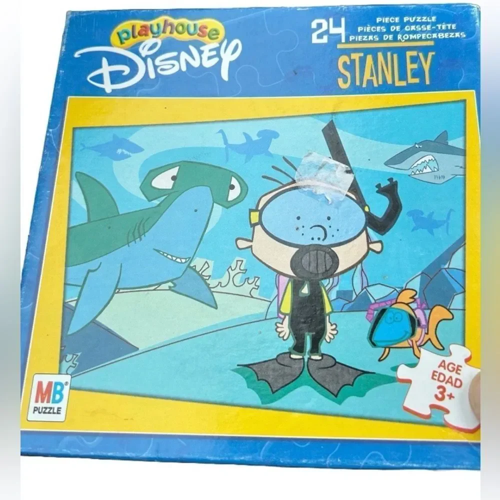 Vintage Rare Playhouse Disney Stanley Children’s Puzzle